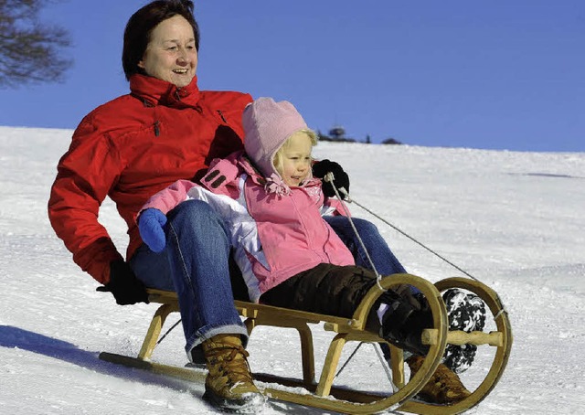 Ski und Rodel gut dank Neuschnee!   | Foto: Michael Bamberger