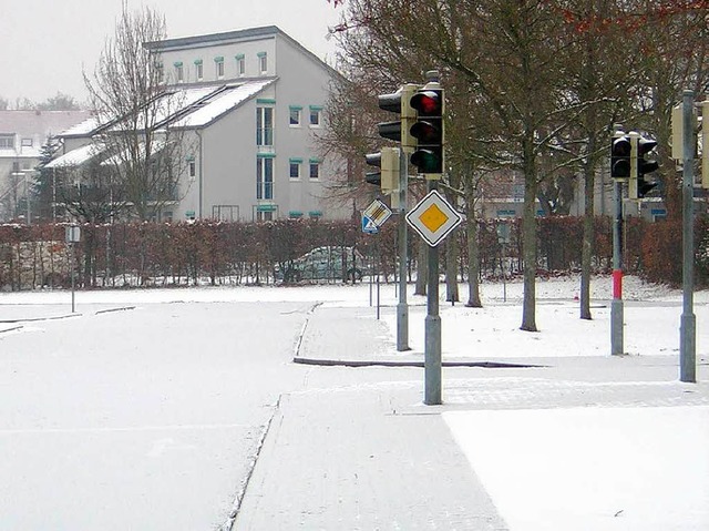 Der Verkehrsbungsplatz bei der Emmendinger Fritz-Boehle-Schule.  | Foto: Gerhard Walser