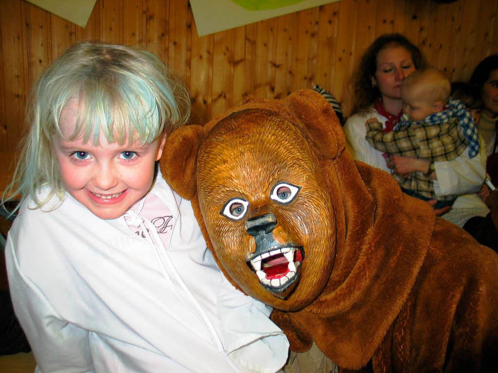 Die Brenzunft Brental besucht den Kindergarten in Feldberg.