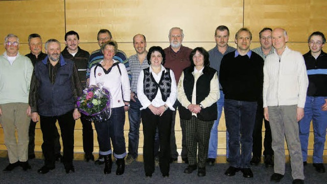 Die Mitwirkenden beim Verein  Bergland...stfrieder Schmidt und Harald Kuttler.   | Foto: Albin schger