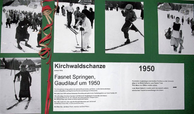 70 Jahre Fastnacht in Hinterzarten zei...tellung der Moos Knodle im Kurhaus.     | Foto: DIETER MAURER