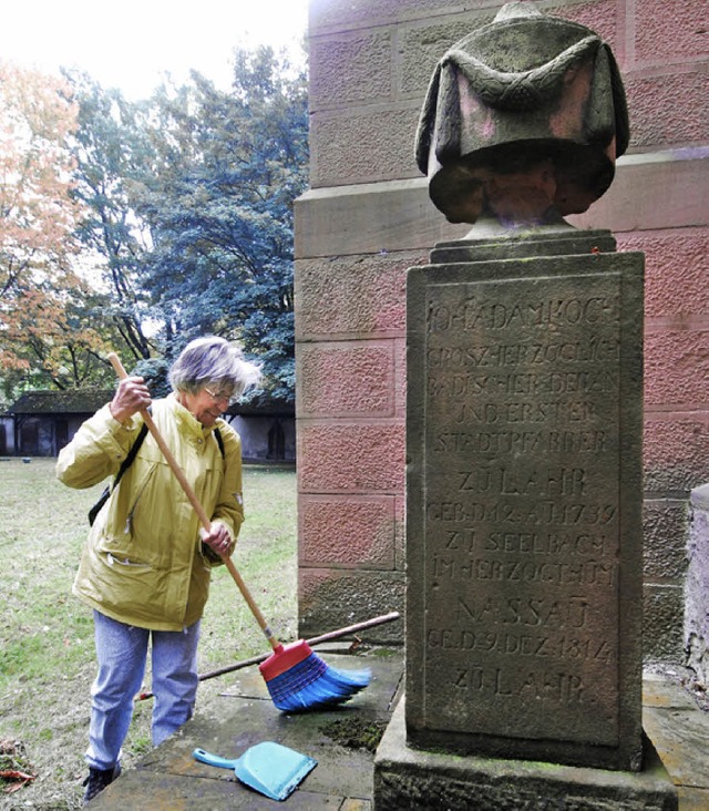 Arbeit im Denkmalhof   | Foto: BZ