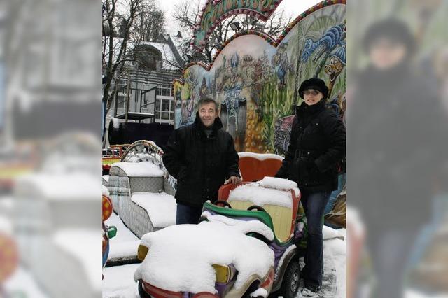 Safariexpress im Schnee