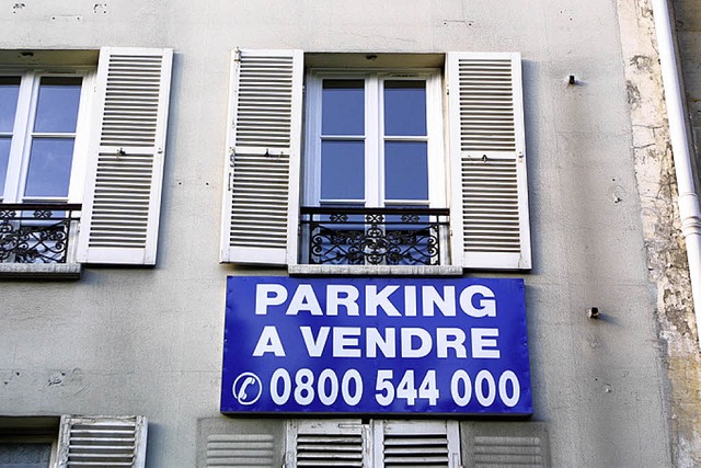 Mangelware: Parkplatz zu verkaufen  | Foto: Boyan Topaloff