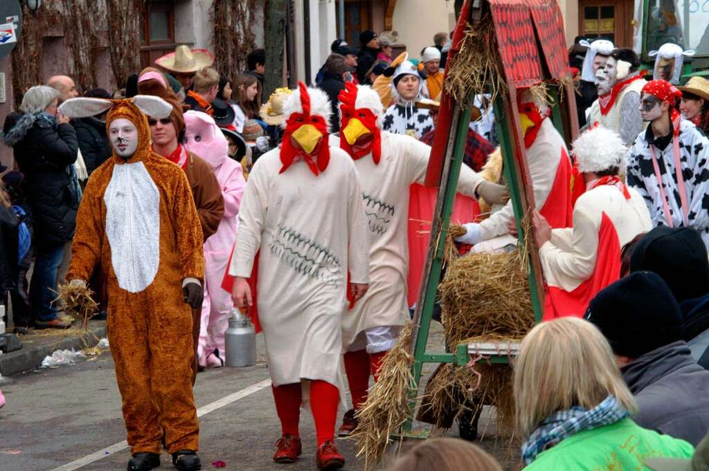 Kenzinger Umzug: Die Breisgaufarm