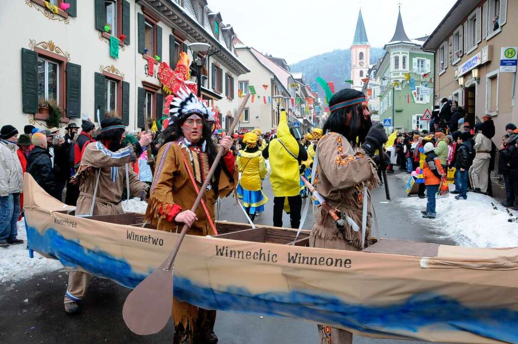 Fasnachtsumzug Zell 2010