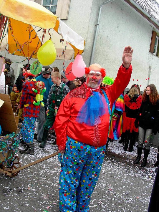 Die Klmle Driebel fhrte beim Narrena... in Ebringen im Jahr 2018 sein wird.    | Foto: Mario Schneberg