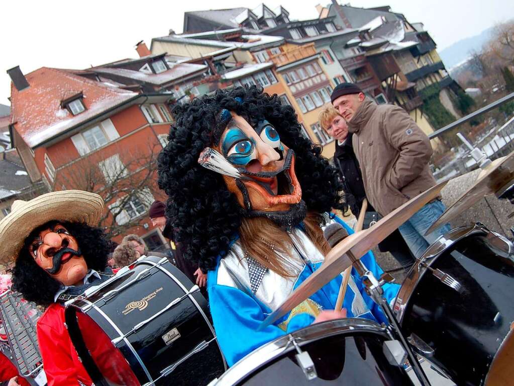 Impressionen vom groen Fasnachtssonntagsumzug beider Basel.