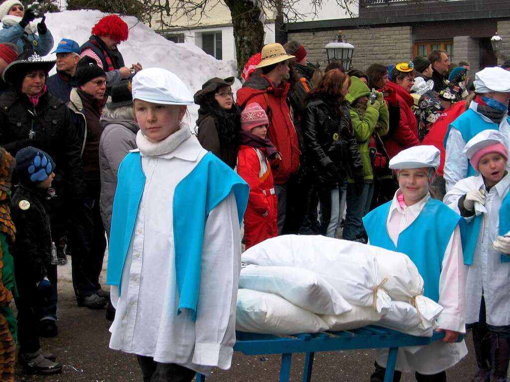 Impressionen vom Fasnachtsumzug in Husern.