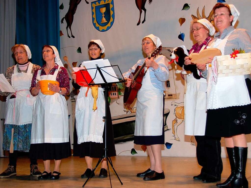 International oder lokal - in Weizen kaum ein Unterschied! Frau Brigittes Kochschule in Aktion.