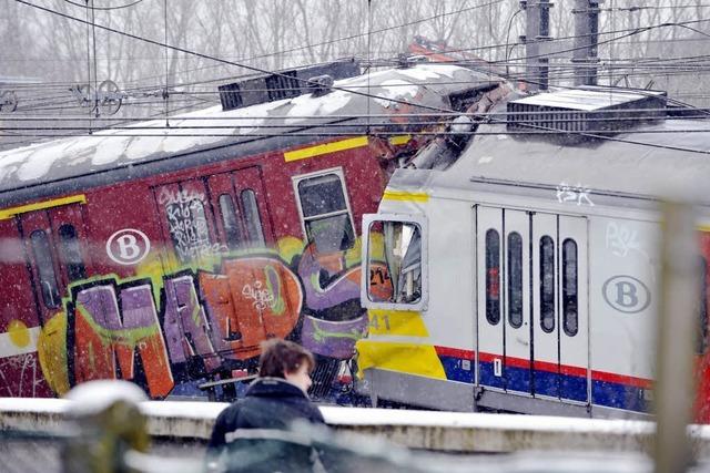 Bis zu 20 Tote bei Zugunglück in Belgien
