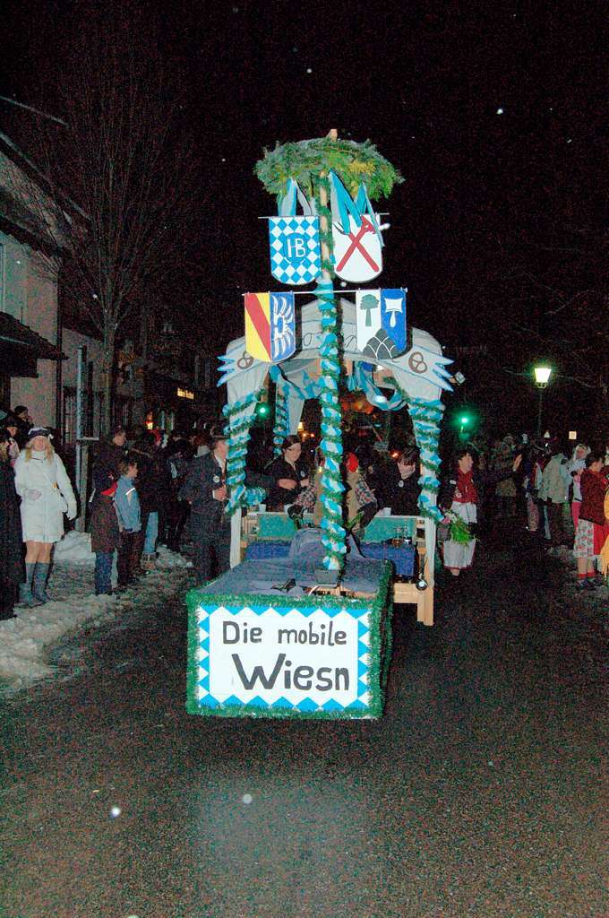 Kleinwagen: Oktoberfest. Eine mobile "Wiesn" im Glottertal.