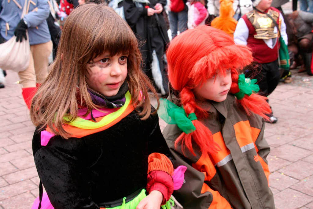 Kinderfasnacht in Schopfheim:  Toll, was da so alles  luft