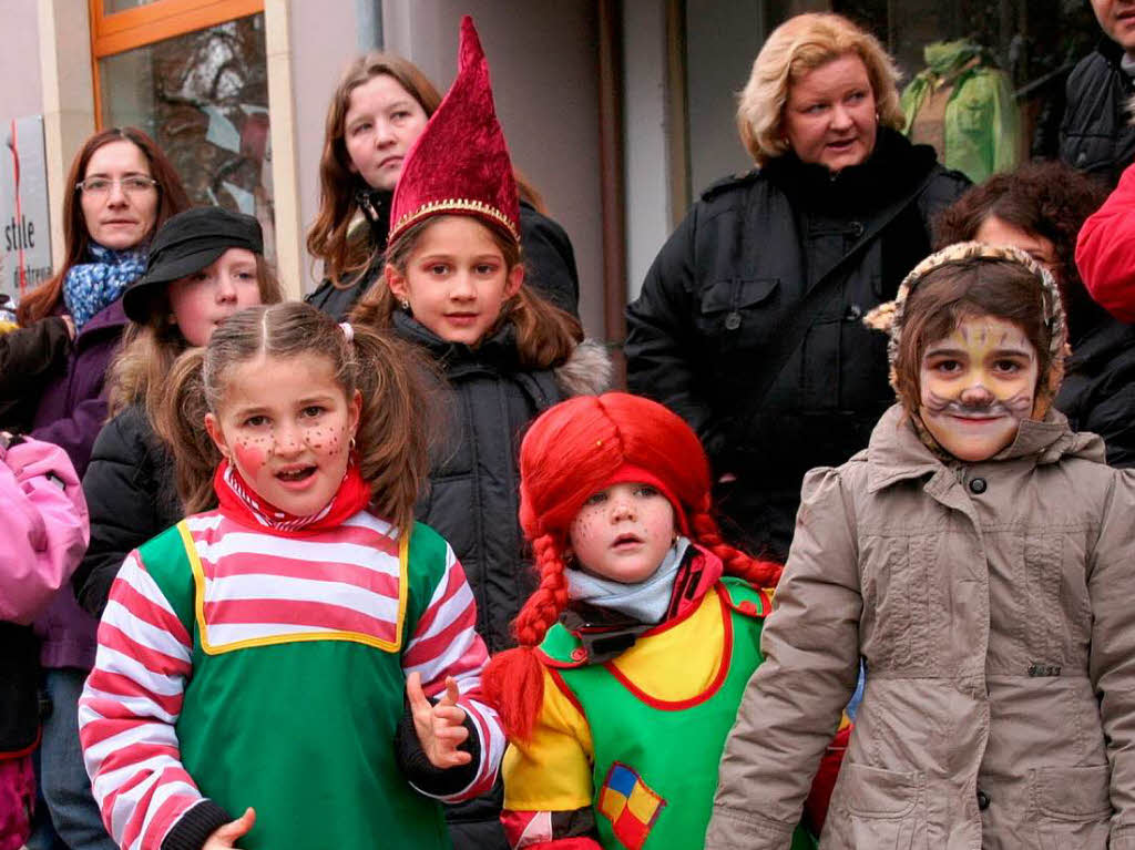 Kinderfasnacht in Schopfheim:  Mitmachen ist alles