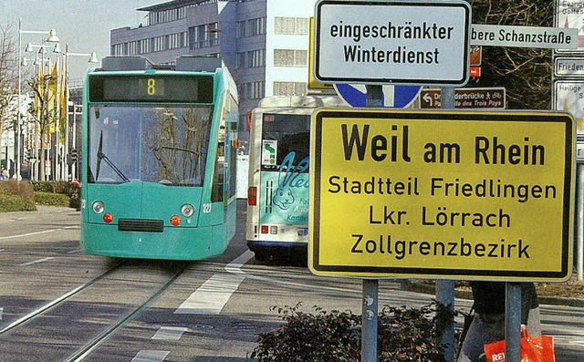 So knnte die Situation mit Tram in de...NurRepro>IG VELO    </BZ-FotoNurRepro>  | Foto: Herbert Frey