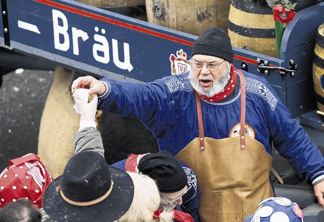 Bier &#8211; so wie hier beim Donauesc...iprotokoll der nrrischen Tage zeigt.   | Foto: Brunner