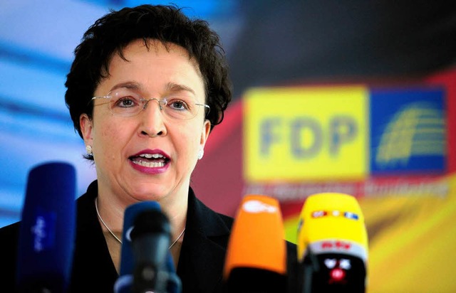 FDP-Fraktionschefin Birgit Homburger  | Foto: dpa