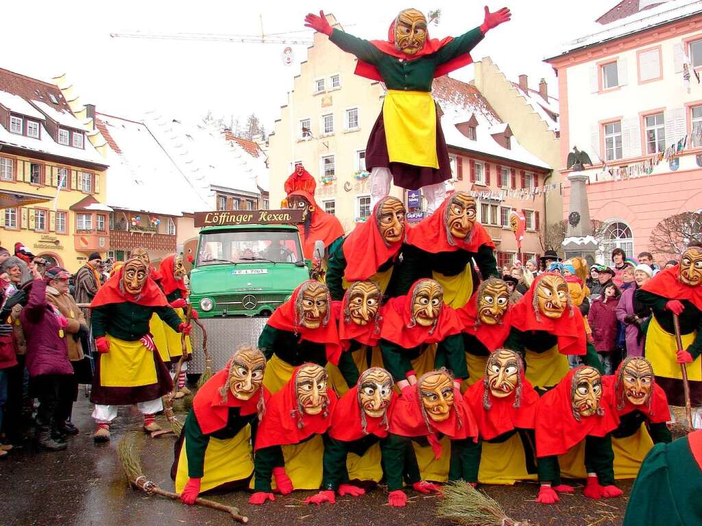 Die obligatorische Pyramide durfte nicht fehlen.