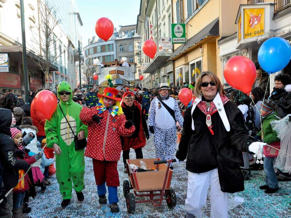 Impressionen vom Fasnachtszyschdig in Lrrach