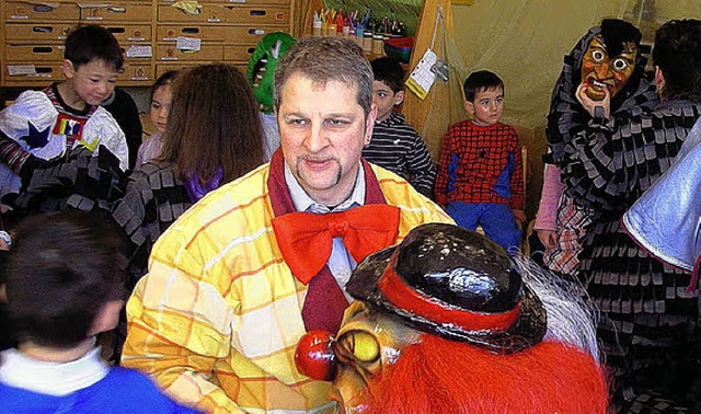 Cliquenbesuch im Kindergarten.  | Foto: Privat