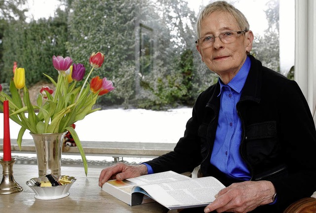 Ilse Herberg, bereits mit dem Bundesve...sgezeichnet, wird heute 75 Jahre alt.   | Foto: peter heck