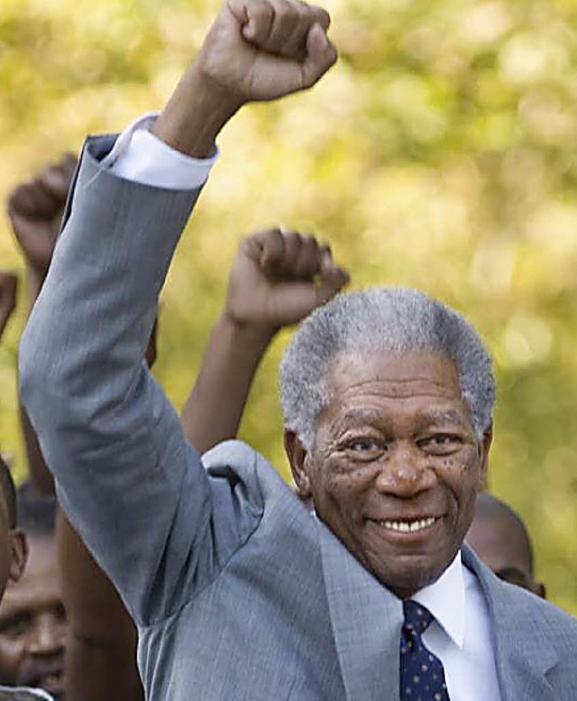 Rugby verbindet: Morgan Freeman als Nelson Mandela  | Foto: Warner