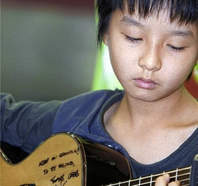 Sungha Jung: Kleiner Gitarrist mit groer Fan-Gemeinde    | Foto: Privat