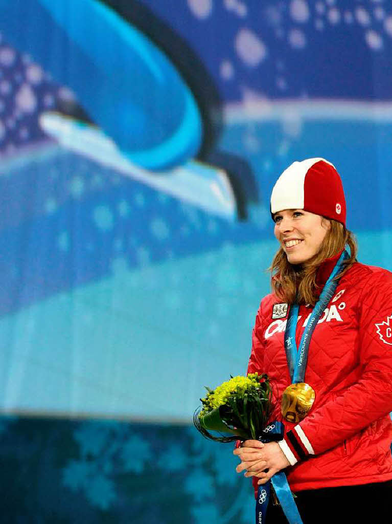 Ganz ohne Overtime siegte Kanada im Eisschnelllauf – durch seinen Superstar Christine Nesbitt ber 1000 Meter.