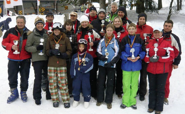 Die Skifreunde Burkheim haben ihre Vereinsmeister ermittelt.  | Foto: privat