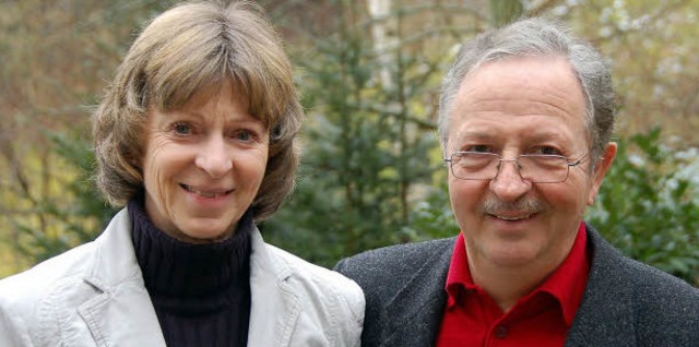 Sie engagieren sich bei Pro Badenweil...othea Diringer und  Hanspeter Kssler   | Foto: Sigrid Umiger