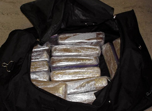 Das Kokain war in Taschen verpackt.   | Foto: ddp