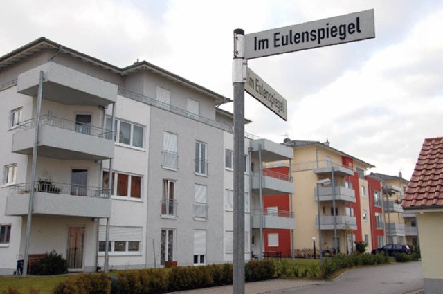 Vor allem das Baugebiet Eulenspiegel t...lkerungswachstum  in Eimeldingen bei.   | Foto: vL