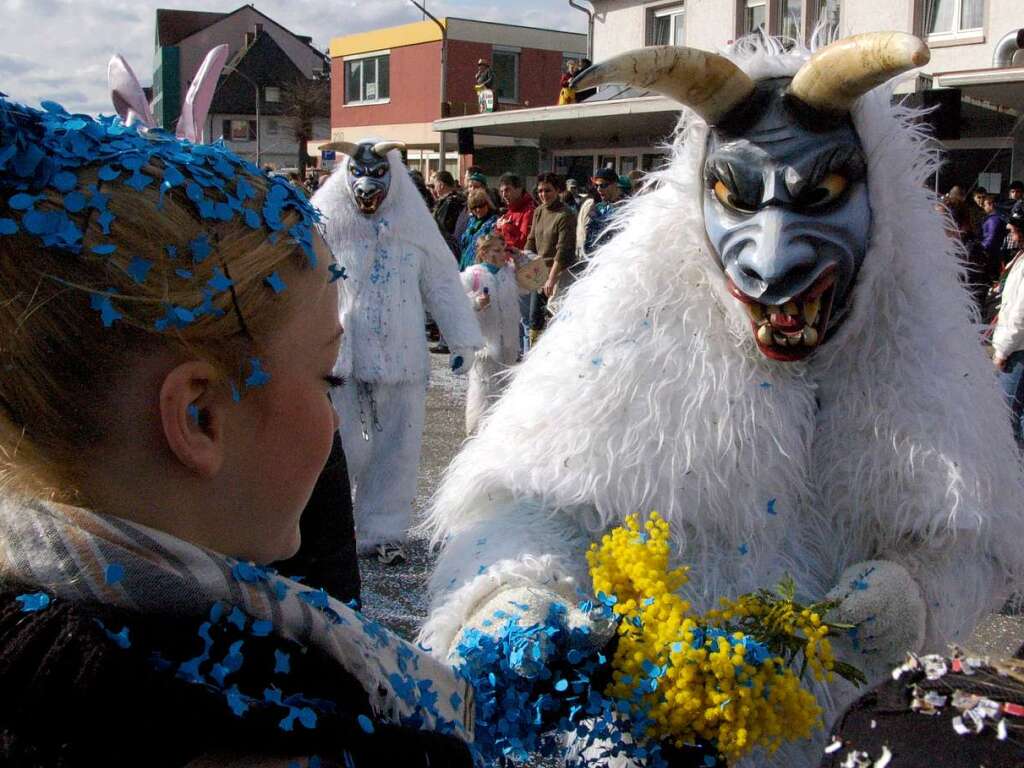 4000 Hstrger in 120 Cliquen boten am Sonntagnachmittag ein buntes Bild