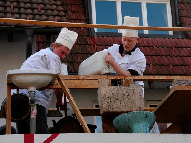 Ein verstopftes Klo  sorgte fr Aufregung.  | Foto: Marlies Jung-Knoblich