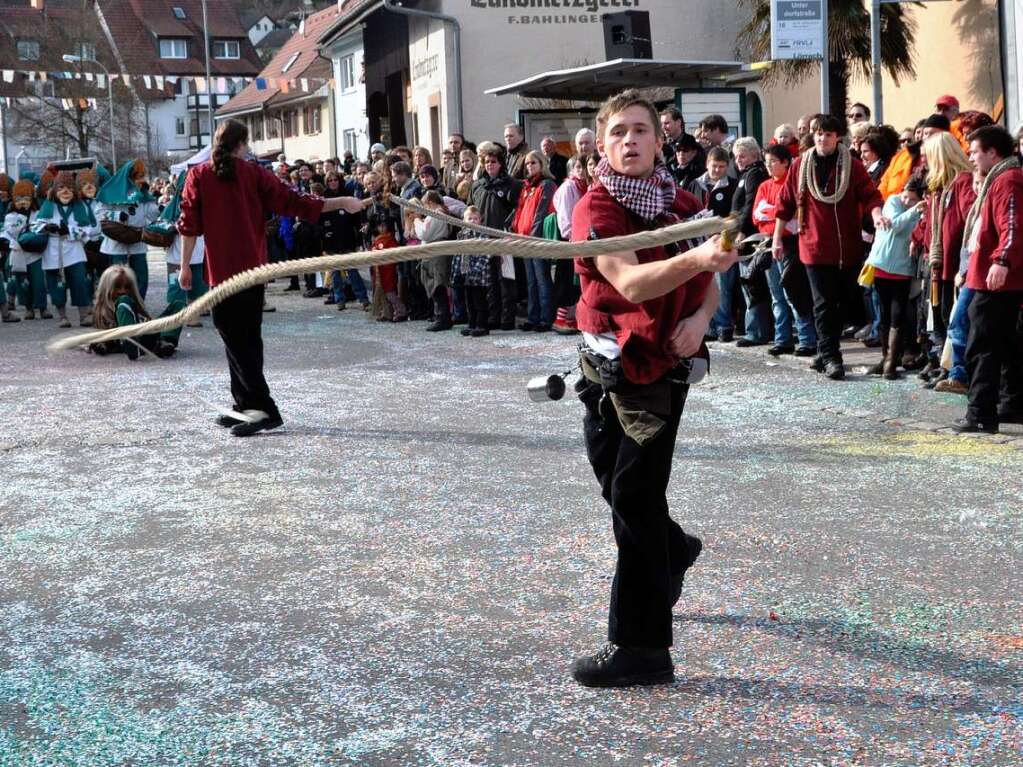 Impressionen vom Hauinger Buurefasnachtsumzug