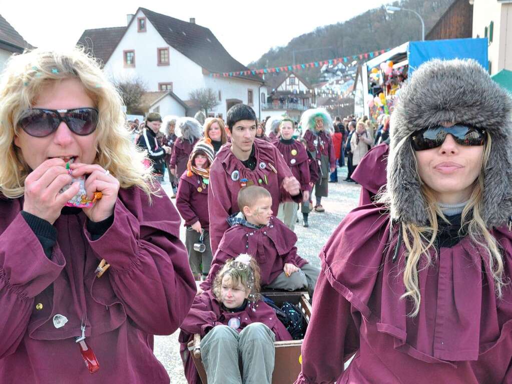 Impressionen vom Hauinger Buurefasnachtsumzug