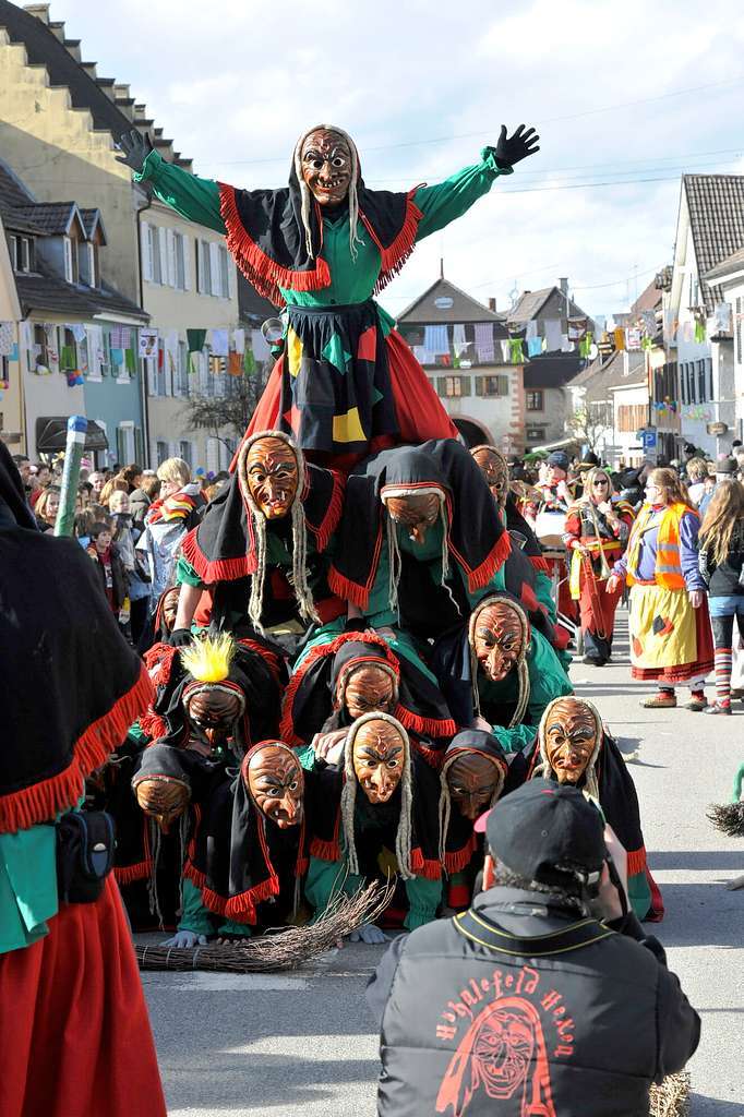 Narren aus nah und fern kamen nach Sulzburg