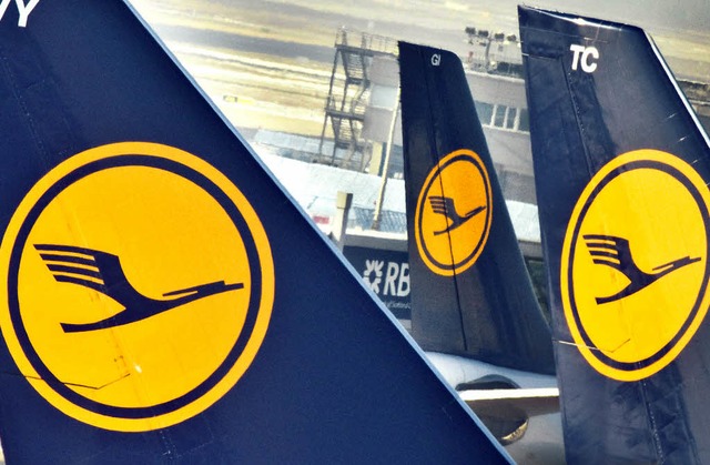 Laut Lufthansa wird bis Donnerstag nur jeder dritte Flug starten.   | Foto: dpa