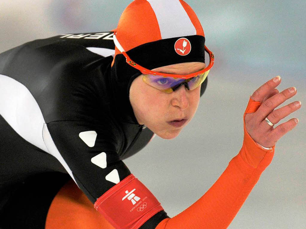 Gold ging ber 1.500 Meter an die Niederlnderin Ireen Wst