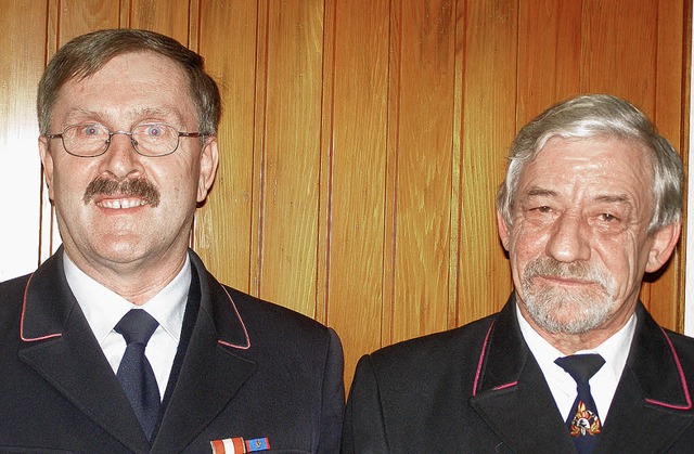 Claus Stegerer (links) und Siegfried Kreiler   | Foto: Liane SChilling