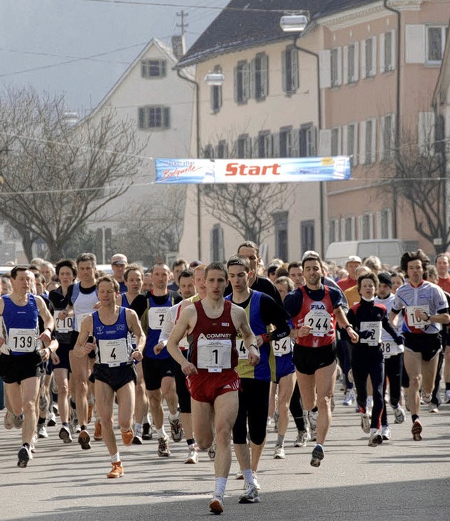 ber 10,2 Kilometer  fhrt  die Streck.... Start und Ziel ist  am Marktplatz.    | Foto: BZ-Archiv