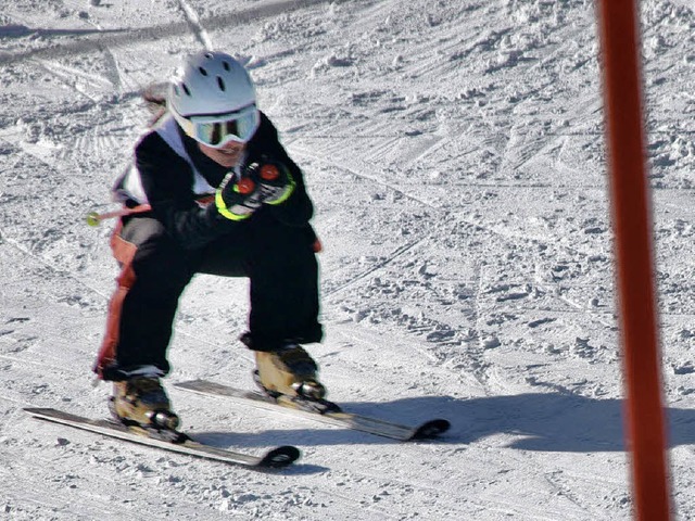Auch die Jngsten gaben alles bei den ...smeisterschaften des Skiclubs Todtmoos  | Foto: Karin Stckl-Steinebrunner