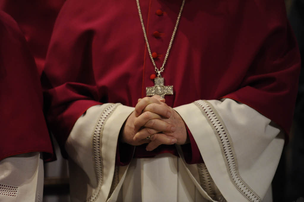 Das Pontifikalamt im Freiburger Mnster.