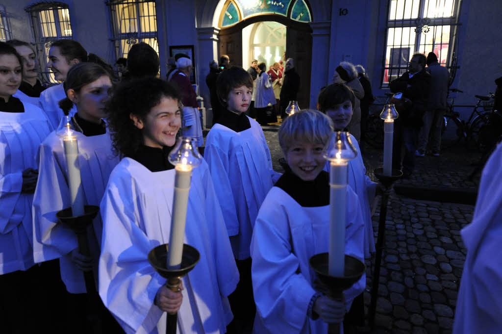 Das Pontifikalamt im Freiburger Mnster.