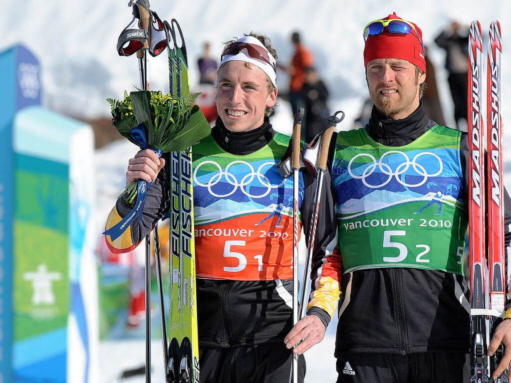 Tim Tscharnke und Axel Teichmann: Silber im Teamsprint.