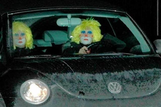 Schnelle Clowns: Schweizer Polizei blitzt Temposünder