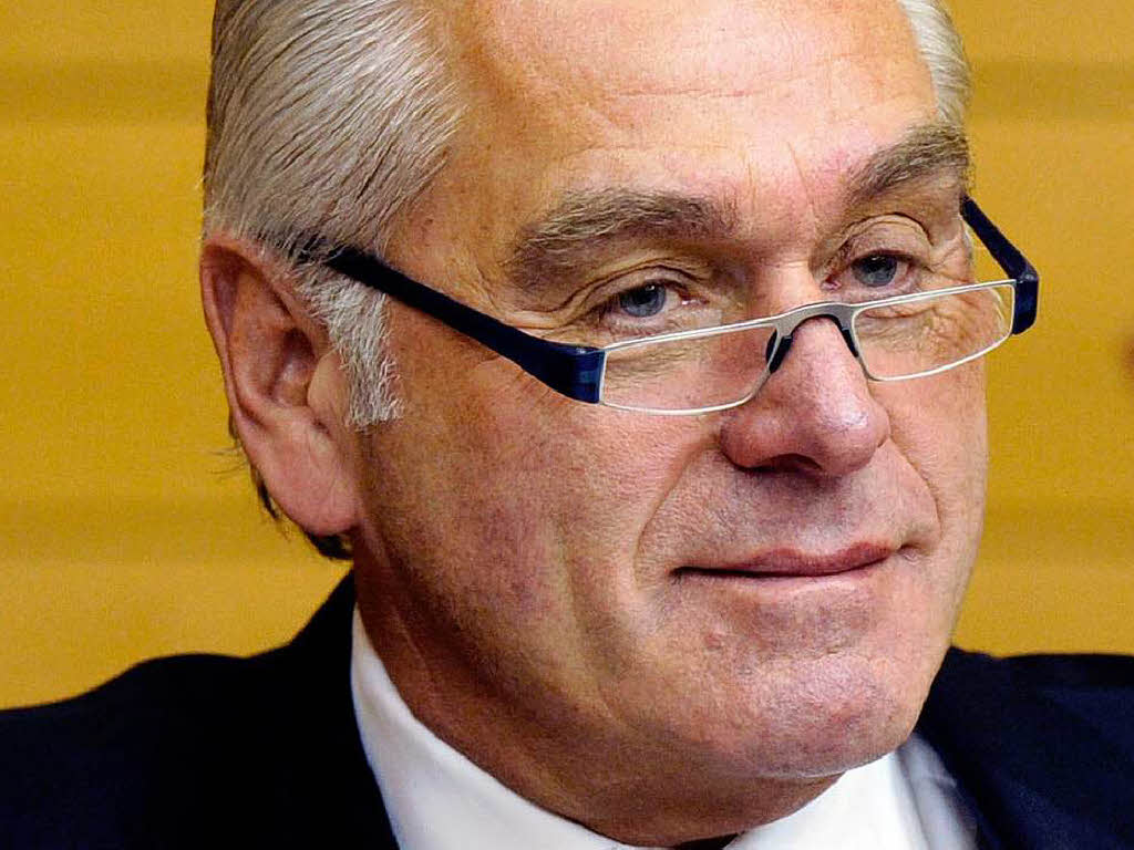 Innenminister Heribert Rech