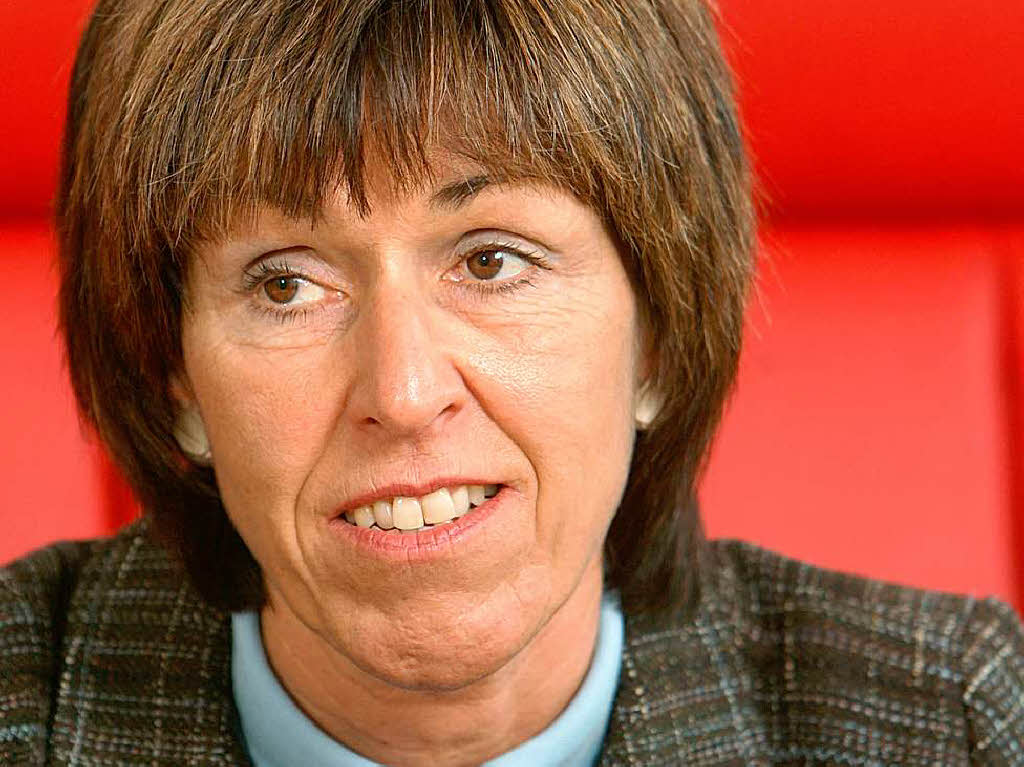 Ministerin fr Arbeit und Sozialordnung, Familien und Senioren  Monika Stolz