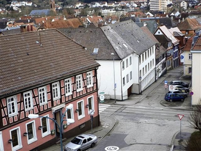 Der Blick aus dem Fenster von BZ-Leser...h neuen Plnen umgebaut werden  soll.   | Foto: Privat