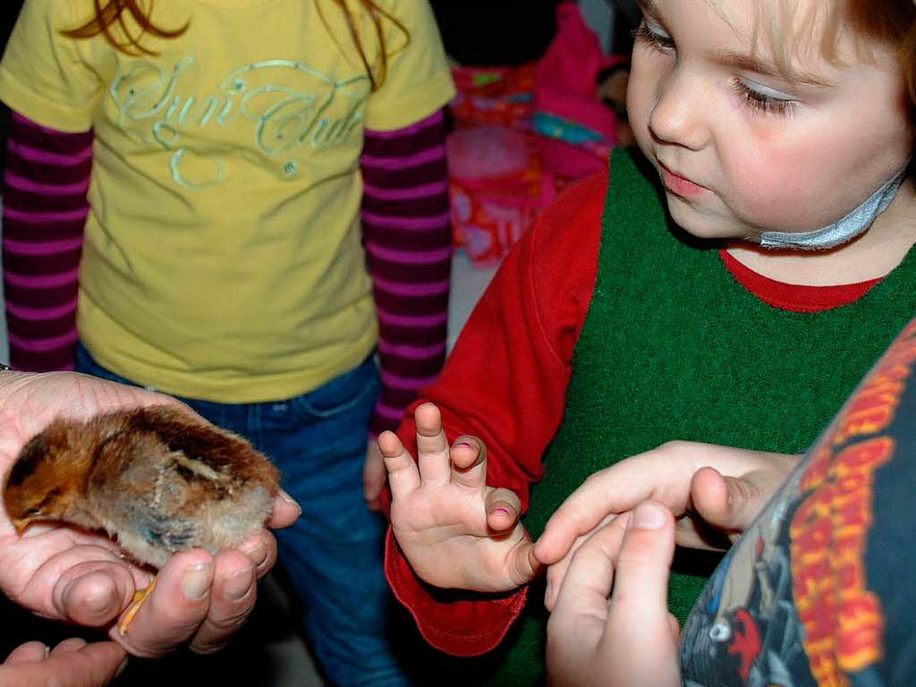 … und erst recht, wenn es von so vielen Kindern bestaunt wird.